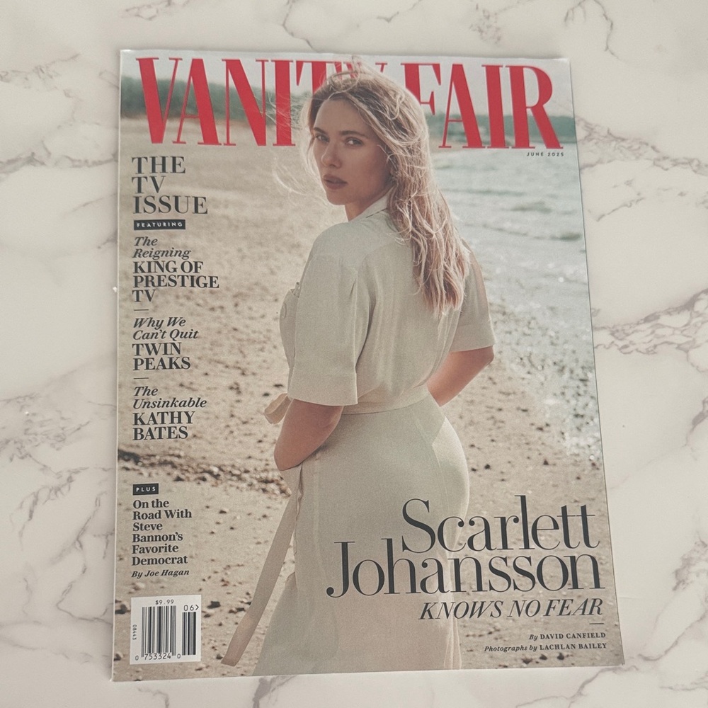 Vanity Fair Magazine with Scarlett Johansson Cover